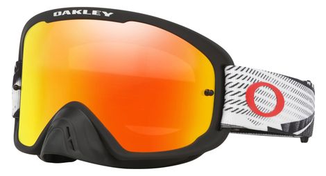 Oakley o-frame 2.0 pro mx zwart forge / fire iridium bril / ref : oo7115-60