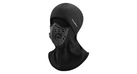 Cagoule de et d'hiver chaude respirante noir