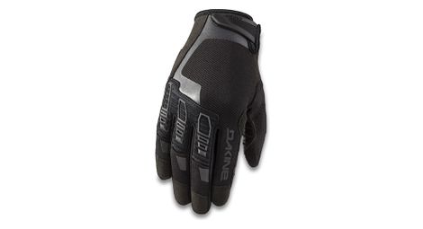 Paar cross-x children's long gloves black