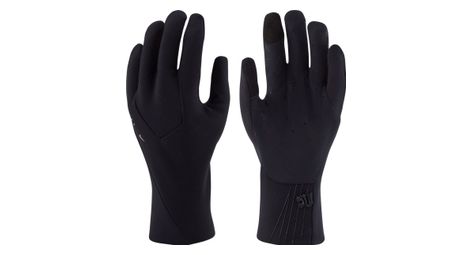 Paire de gants longs femme nike shield phenom noir