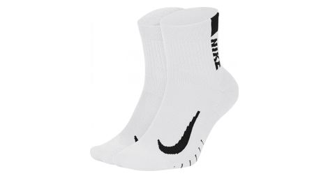 Socken (x2) nike multiplier weiß unisex