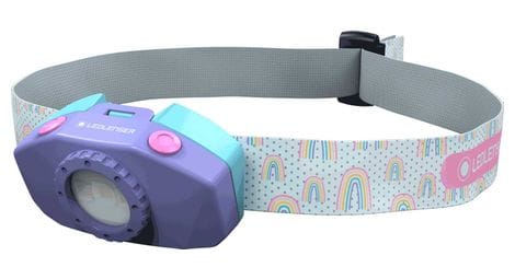 Lampe frontale led pour enfant kidled2 motif arc en ciel | version piles | 40 lumens | 20h d'autonomie | 9m de distance d'éclairage | ledlenser