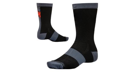Chaussettes ride concepts mullet noir/rouge 35-38