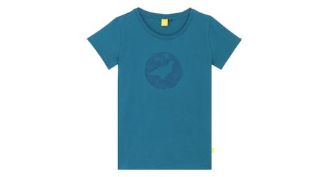 T shirt technique femme lagoped teerec gribouille bleu
