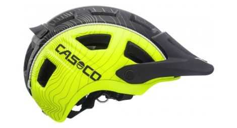 Casco casco mtb e nero / neon s (52-54 cm)