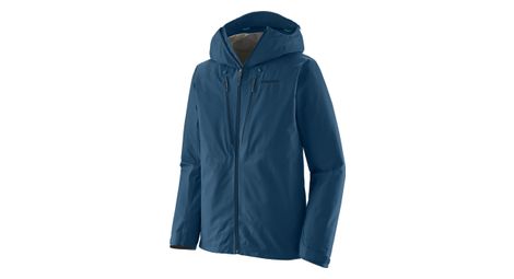 Veste imperméable patagonia triolet bleu