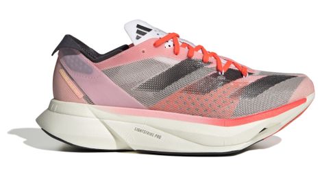 Adidas adizero adios pro 3 track & field schoenen roze/rood