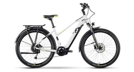 Vtc electrique raymon crossray e 5.0 lady tektro m350 9v 500wh 27.5 blanc 2023