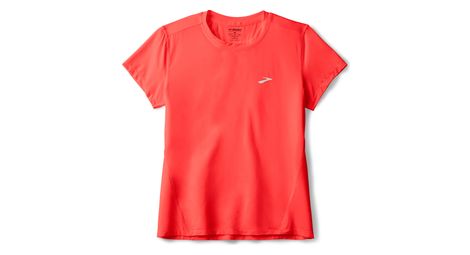 Maglia a maniche corte rosa da donna brooks sprint free 3.0