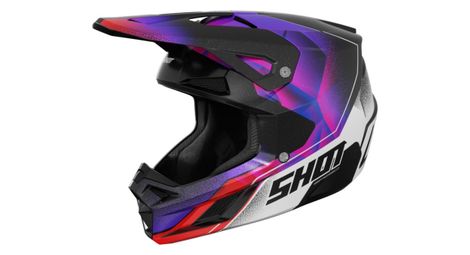 Casque Intégral Shot Speed Olymp Violet Brillant Enfant