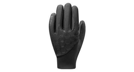 Gants lycra cuir factory noir