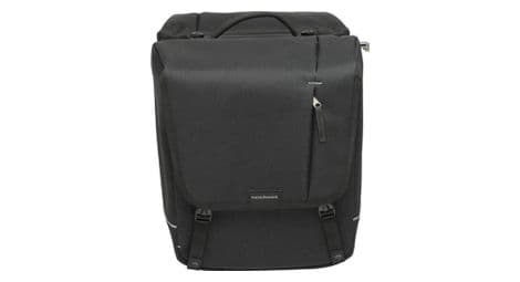 Sacoche velo porte bagage a pont newlooxs nova double noir mik - 32 litres -