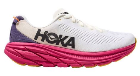 Chaussures de Running Femme Hoka Rincon 3 Blanc Rose