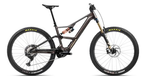 Orbea Rise LT M-Team MTB elettrica a sospensione completa 12S 630 Wh Shimano 85 Nm 29'' Cosmic Carbon View 2025