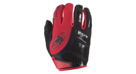 Gants lizard skins monitor sl jet noir rouge crimson