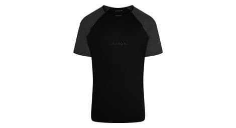 Maillot de manga corta ayaq biafo merinos negro