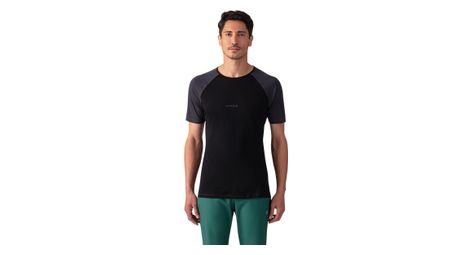 ayaq biafo merinos short sleeve jersey black