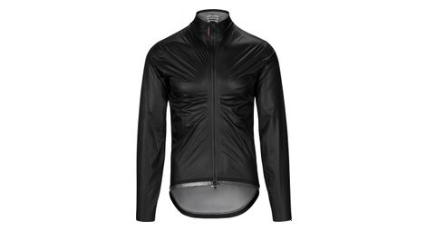 Chaqueta impermeable assos equipe rs rain targa negra