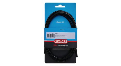 Elvedes Bremsgehäuse schwarz 1800 mm + 2 Endkappen