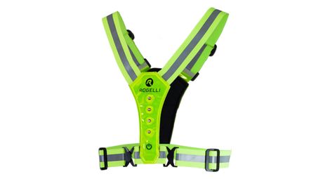 Gilet De Securite Haute Visibilite Rogelli Led Vest - Unisexe - Fluor