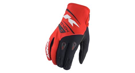 Gants longs enfant kenny track rouge noir