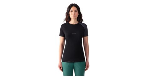 ayaq biafo merinos women s short sleeve jersey black