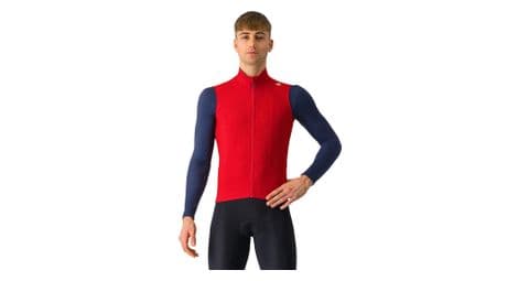 Castelli espresso windweste rot