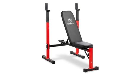Banc de musculation marcy mwb-5511 - compact et pliable