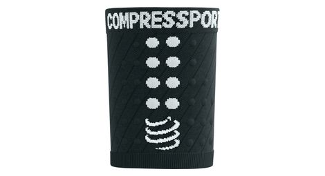 Bandeaux Poignet Compressport Racing Sweatbands Noir (Paire)