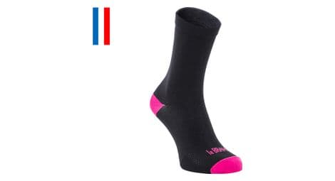 Par de calcetines lebram arenberg gris / rosa