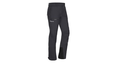 Lagoped supa 2 pantalones de esquí de travesía para mujer, gris oscuro