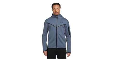 Nike sportswear tech fleece hoodie blue