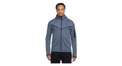 Sweat a capuche nike sportswear tech fleece bleu