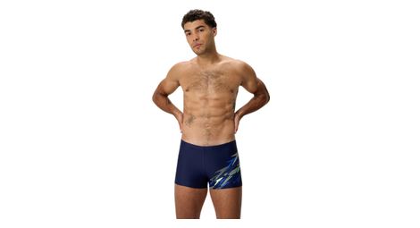 Boxer de baño Medley Logo para hombre azul