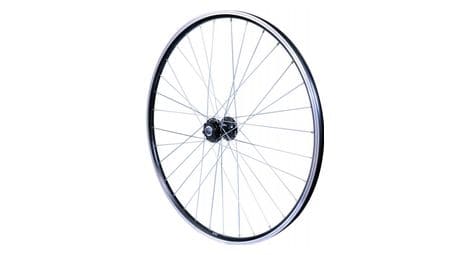 Roue 275  vtt avant jante alu double paroi mach1 er10 noire frein patin ou disque moyeu alu blocage rapide .