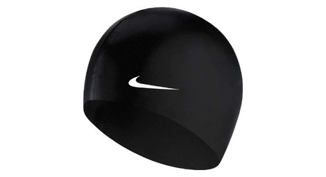Nike swim solid silicone training cap zwart