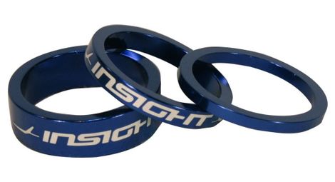 X3 entretoises de direction insight 1-1/8 bleu