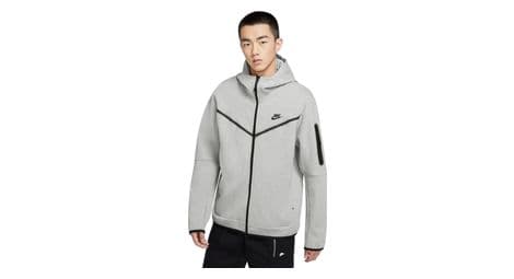 Nike sportswear tech fleece hoodie grey