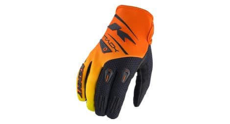 Gants longs enfant kenny track orange