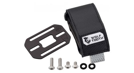 Wolf tooth b-rad medium strap + mounting plate black