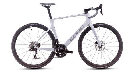 Vélo de route cube agree c:62 one shimano 105 di2 12v 700 mm gris fog 2025