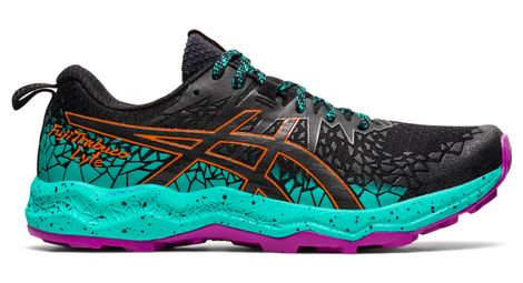 Chaussures de Trail Femme Asics Fujitrabuco Lyte Noir Bleu