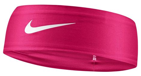 Bandeau nike dri-fit fury classic rose