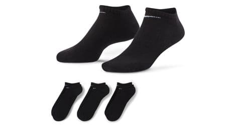 Chaussettes (x3) nike everyday cushioned noir unisex