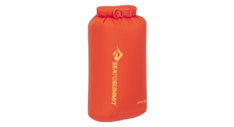 Bolsa impermeable ligera sea to summit 5l naranja