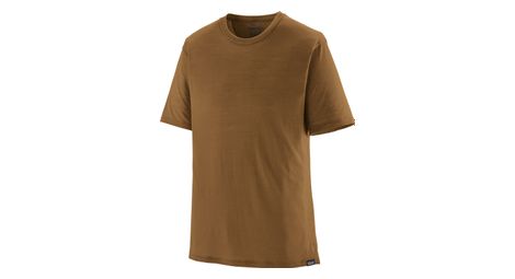 Maglietta Patagonia Capilene Cool Merino Blend marrone da uomo