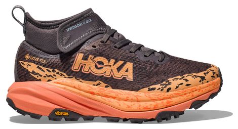 Chaussures trail hoka speedgoat 6 mid gtx violet/corail femme