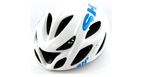 Casque vélo shirocco blanc/azur