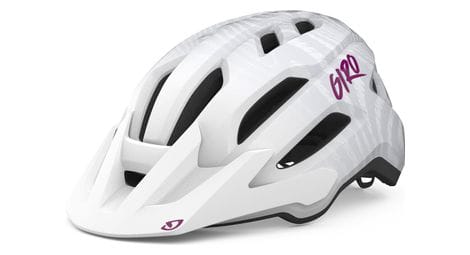 Casque enfant giro fixture ii blanc mat rose ripple