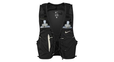 nike run 5l hydration pack 2 x 500ml flasks black unisex